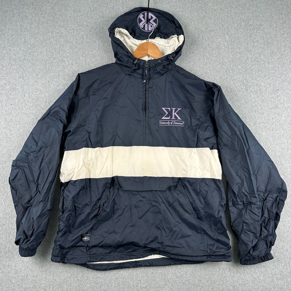 Charles River Jacket Unisex Medium Blue University of Tennessee Sigma Kappa‎